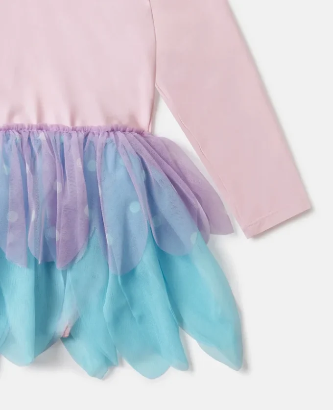 Robe jupe en tulle à motif papillon Robe jupe en tulle à motif papillon