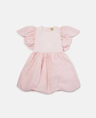 Robe à jupe à panneaux pétales