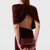 Robe longue cache-cœur Robe longue cache-cœur