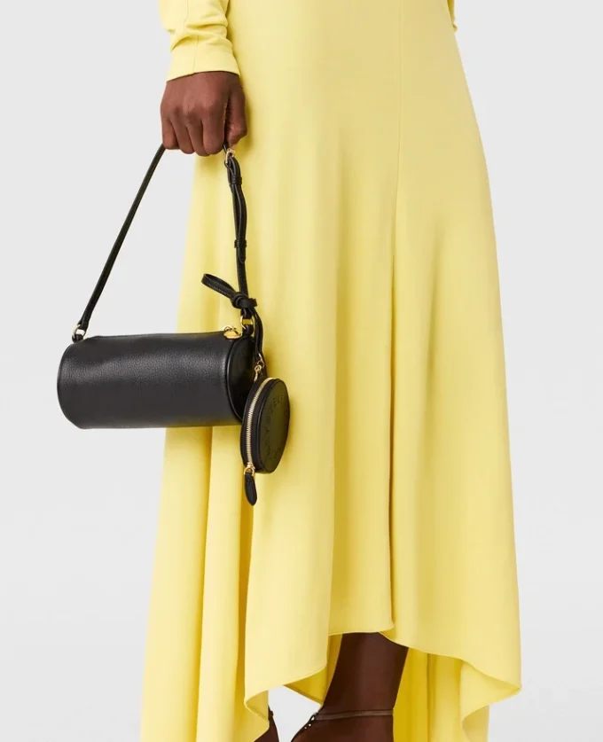 Robe longue à manches longues en jersey plissé Robe longue à manches longues en jersey plissé