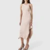Robe longue évasée en maille Robe longue évasée en maille