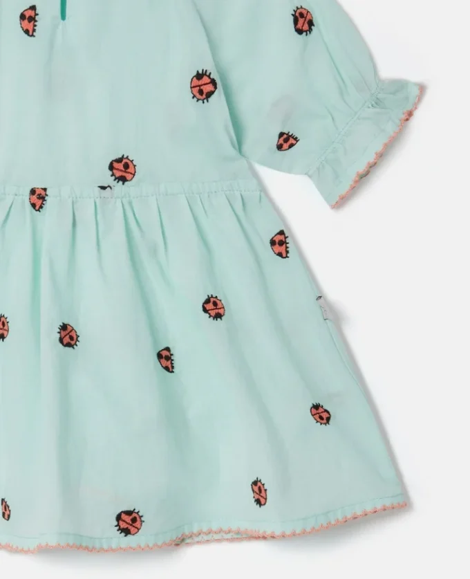 Robe à manches courtes festonnées Ladybird Robe à manches courtes festonnées Ladybird