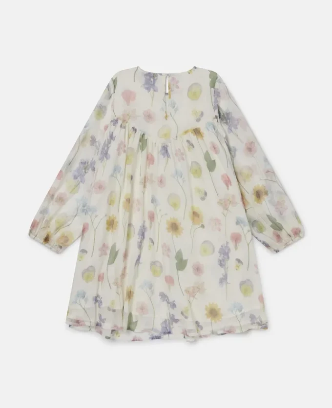 Robe à manches longues à imprimé floral Robe à manches longues à imprimé floral