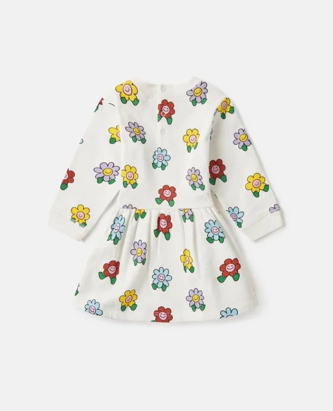 Robe à manches longues à imprimé floral Robe à manches longues à imprimé floral