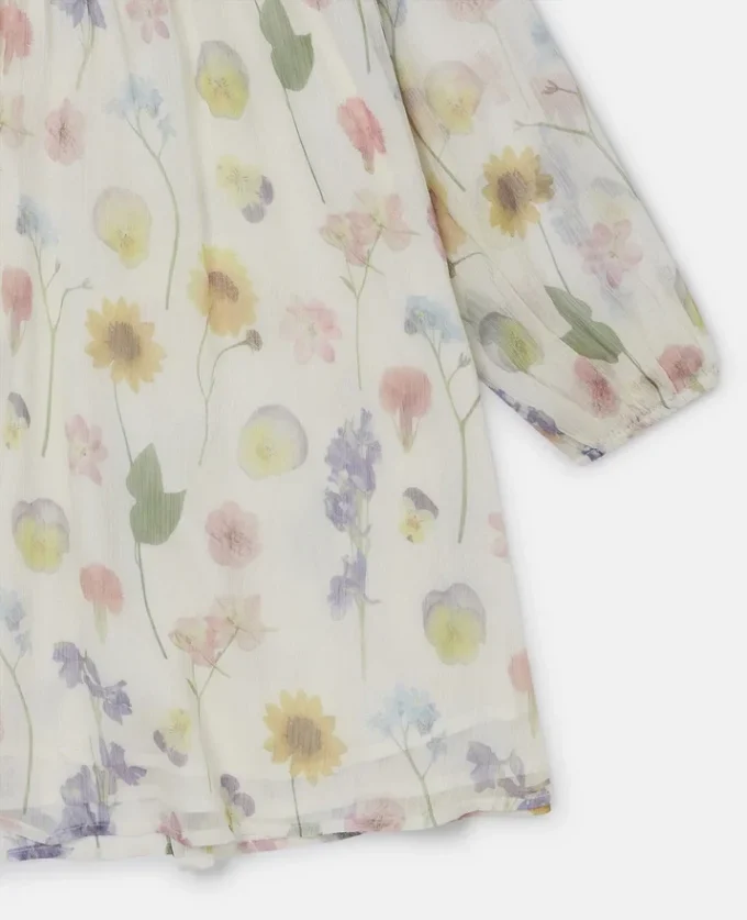 Robe à manches longues à imprimé floral Robe à manches longues à imprimé floral