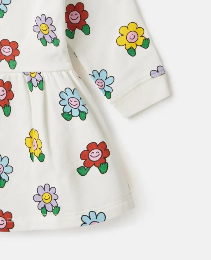 Robe à manches longues à imprimé floral Robe à manches longues à imprimé floral