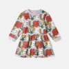 Robe à manches longues imprimée Earth Friends