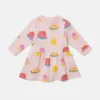 Robe à manches longues imprimée Jelly Robe à manches longues imprimée Jelly