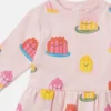 Robe à manches longues imprimée Jelly Robe à manches longues imprimée Jelly