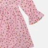 Robe à manches longues imprimée étoiles Robe à manches longues imprimée étoiles