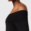 Robe midi transparente à manches longues en maille Robe midi transparente à manches longues en maille