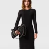 Robe Miracle à manches longues en maille compacte Robe Miracle à manches longues en maille compacte