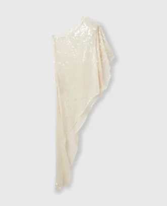 Robe à paillettes à une manche Robe à paillettes à une manche
