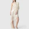 Robe à paillettes à une manche