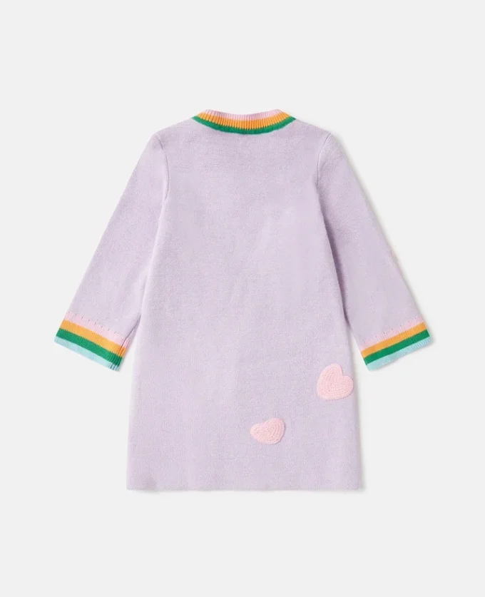 Robe-pull brodée Earth Friends Robe-pull brodée Earth Friends