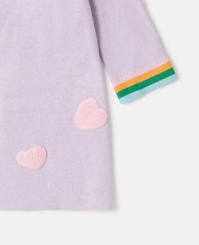 Robe-pull brodée Earth Friends Robe-pull brodée Earth Friends