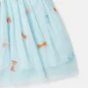 Robe à rayures et nœuds pour les occasions spéciales Robe à rayures et nœuds pour les occasions spéciales