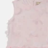 Robe sans manches à appliqués floraux Robe sans manches à appliqués floraux