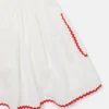 Robe sans manches brodée de fraises Robe sans manches brodée de fraises
