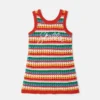 Robe sans manches en crochet brodée Stella Robe sans manches en crochet brodée Stella