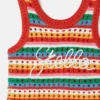 Robe sans manches en crochet brodée Stella Robe sans manches en crochet brodée Stella