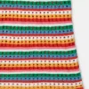 Robe sans manches en crochet brodée Stella Robe sans manches en crochet brodée Stella