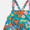Robe sans manches imprimée fraises Robe sans manches imprimée fraises