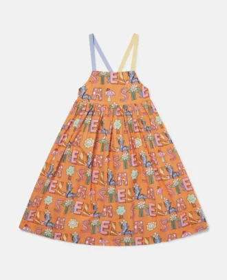 Robe sans manches Stella Woodland Lettering
