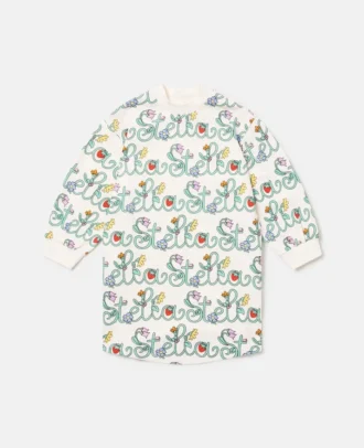 Robe sweat-shirt imprimé vigne Stella Robe sweat-shirt imprimé vigne Stella