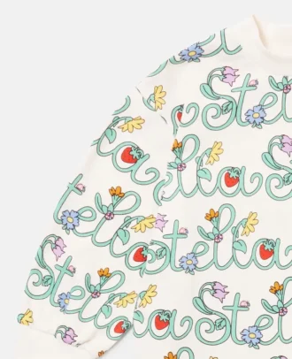 Robe sweat-shirt imprimé vigne Stella Robe sweat-shirt imprimé vigne Stella