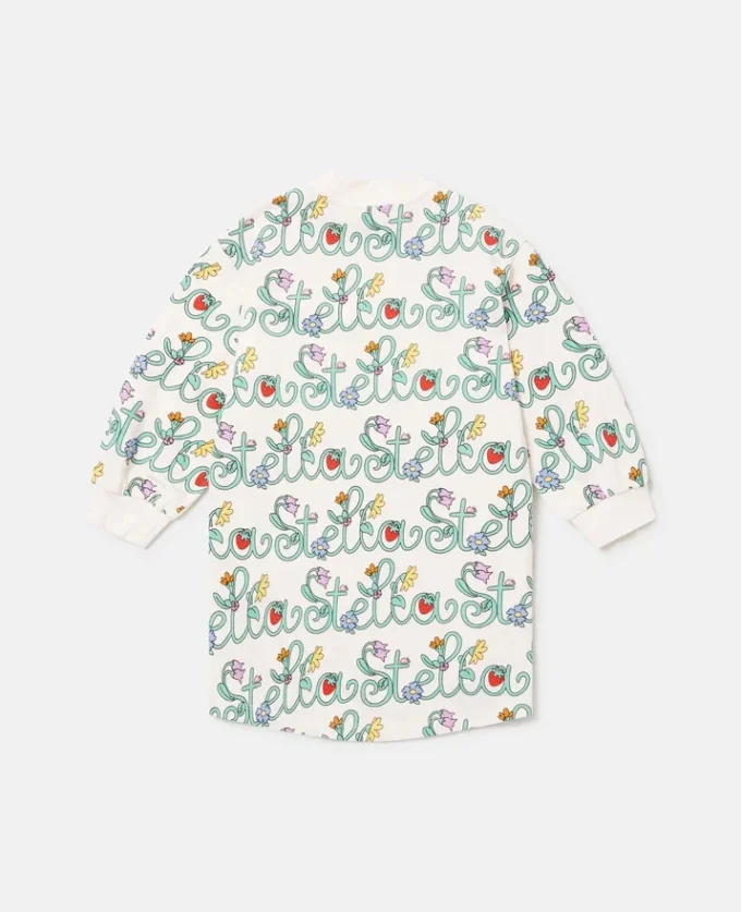 Robe sweat-shirt imprimé vigne Stella Robe sweat-shirt imprimé vigne Stella