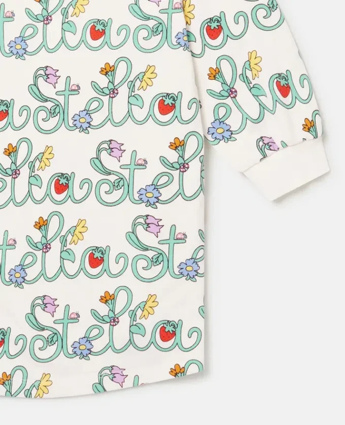 Robe sweat-shirt imprimé vigne Stella Robe sweat-shirt imprimé vigne Stella