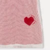 Robe t-shirt en maille à cœur Robe t-shirt en maille à cœur