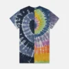 Robe t-shirt graphique tie-dye