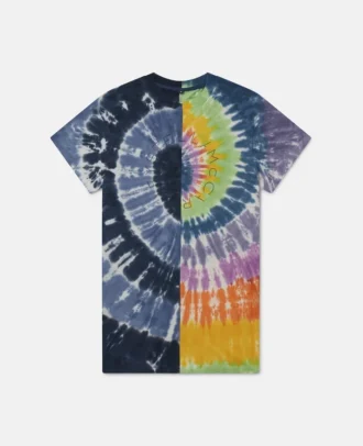 Robe t-shirt graphique tie-dye Robe t-shirt graphique tie-dye