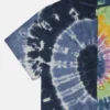 Robe t-shirt graphique tie-dye