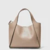 Sac à bandoulière avec poignée supérieure et logo Sac à bandoulière avec poignée supérieure et logo