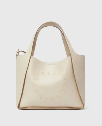 Sac à bandoulière avec poignée supérieure et logo