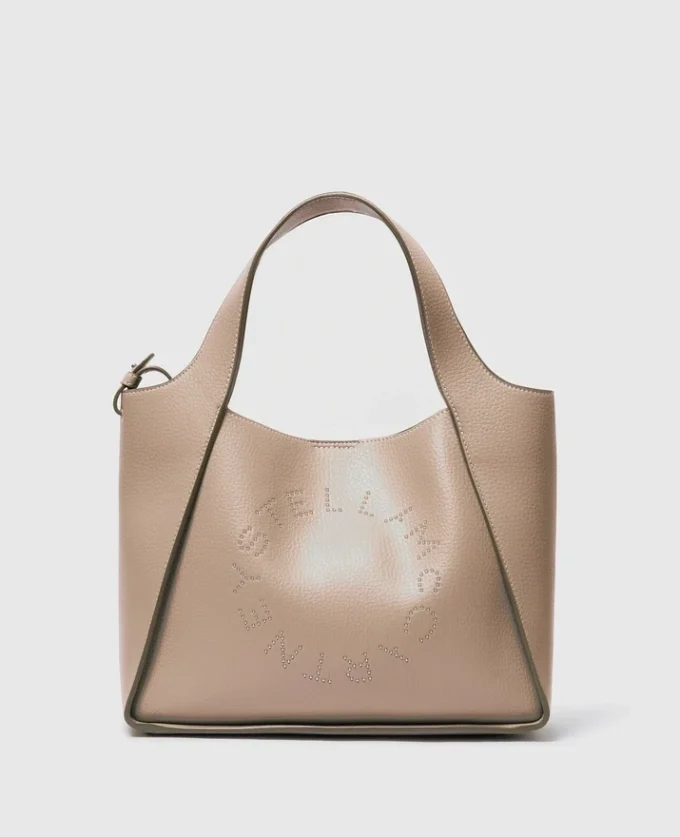 Sac à bandoulière avec poignée supérieure et logo Sac à bandoulière avec poignée supérieure et logo