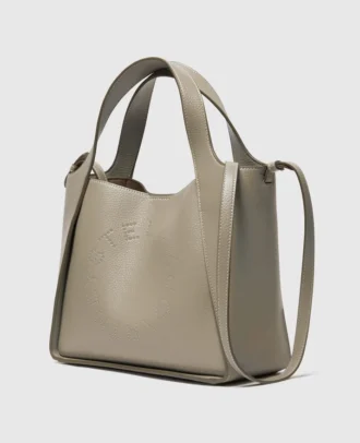 Sac à bandoulière avec poignée supérieure et logo