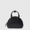 Sac à bandoulière avec poignée supérieure et logo Sac à bandoulière avec poignée supérieure et logo