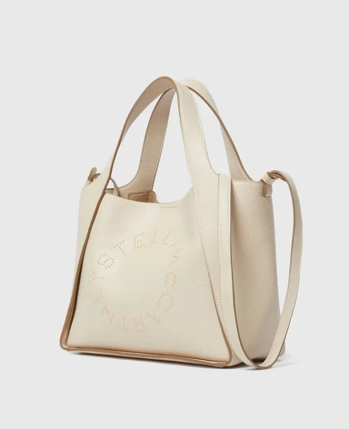Sac à bandoulière avec poignée supérieure et logo Sac à bandoulière avec poignée supérieure et logo
