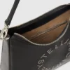Sac à bandoulière avec poignée supérieure et logo Sac à bandoulière avec poignée supérieure et logo