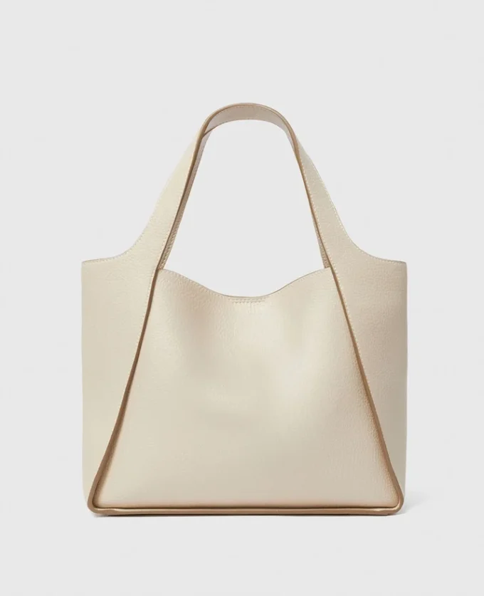 Sac à bandoulière avec poignée supérieure et logo Sac à bandoulière avec poignée supérieure et logo
