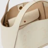 Sac à bandoulière avec poignée supérieure et logo Sac à bandoulière avec poignée supérieure et logo