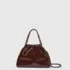 Sac à bandoulière à cordon Falabella en cuir verni Sac à bandoulière à cordon Falabella en cuir verni