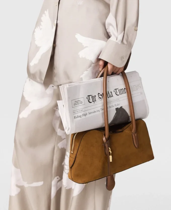 Sac à bandoulière en daim Ryder