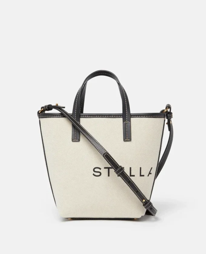 Sac à bandoulière en toile avec logo Sac à bandoulière en toile avec logo