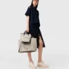 Sac à bandoulière en toile avec logo Sac à bandoulière en toile avec logo