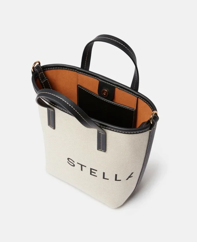 Sac à bandoulière en toile avec logo Sac à bandoulière en toile avec logo
